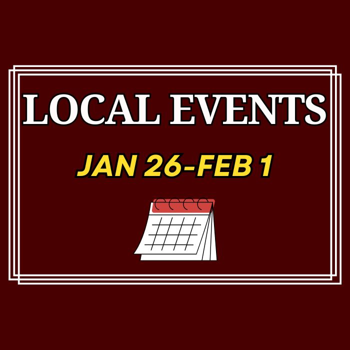 BCS Events Jan 26–Feb 1, 2026