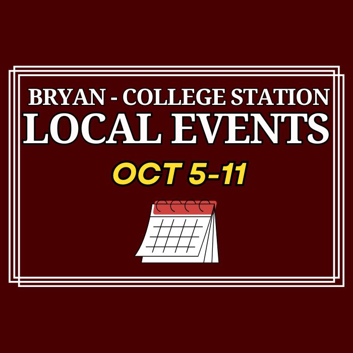 Bryan-College Station Events for Oct. 5-11, 2026